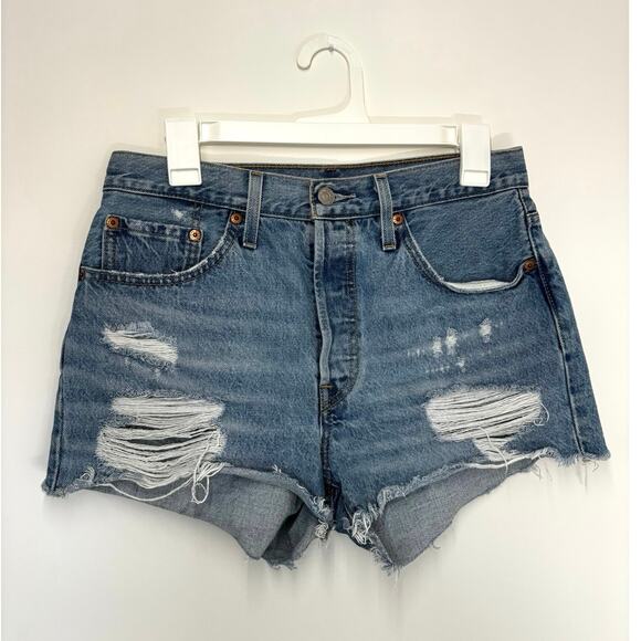 Levis Pants - Levis 501 Cutoff Shorts